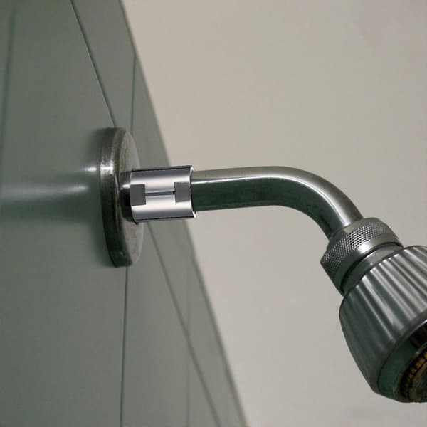 Rørfitting Gevindkonverter Adapter Brusekobling Rørfitting Til Hjemme VVS-rør Slangeforlænger Stik 1/2 Silver
