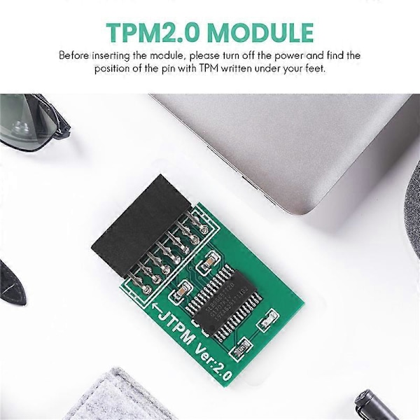 TPM 2.0 Salaus Suojausmoduuli Etäkortti LPC-14PIN Moduuli 14Pin LPC MSI TPM2.0 LPC 14 Pin -moduulille