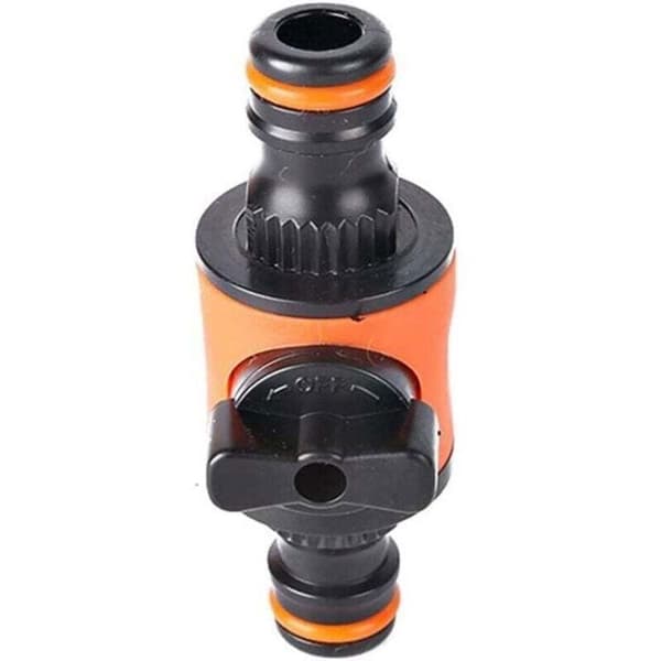 Snabbkoppling trädgårdsslang - ZOR® - 2-pack - Dubbelmunstycke - Omkopplingsventil - 16 mm