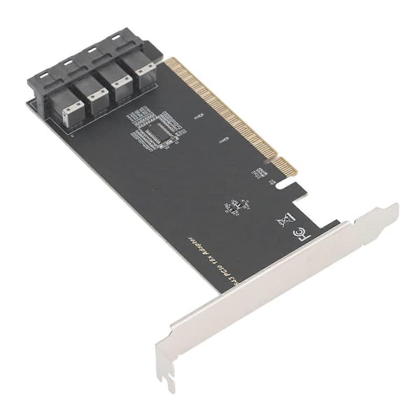 PCIE til U.2 Computer Højhastighedsdataoverførsel PCIE3.0x16 til 4 Port U.2 SFF 8643 Adapterkort til PC