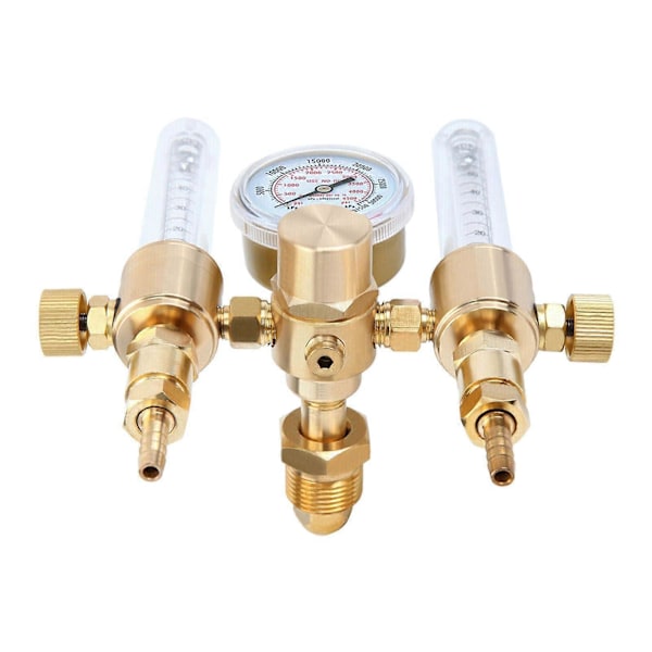 Argon Regulator Flow Meter med Dobbel Utgang, Reservedeler, Profesjonell