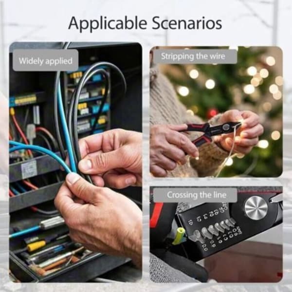 Afisoleringstang, 3-i-1 multifunktionel afisoleringstang og afisoleringstang til elektrikere