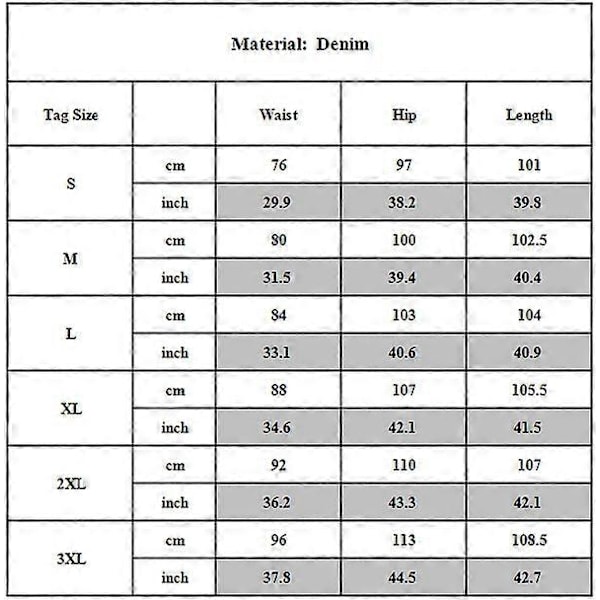 Herre Cargo Combat Denim Bukser Skinny Jeans Casual Slim Fit Bukser Black S