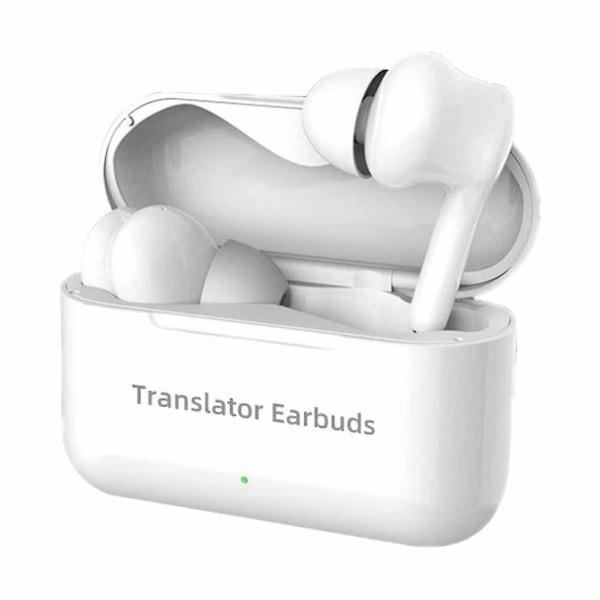 M6 Translation Hörlurar 127 Språk Instant Translate Smart Voice Translator Trådlös Bluetooth Translator hörlurar