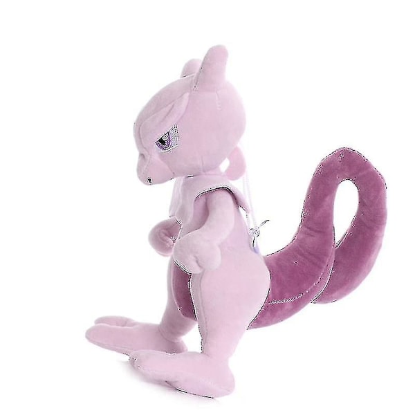 Mewtwo Plussj-leketøy Myk Utstoppede Dyr Kompatibel med Barn Barnefødselsdagsgaver-xh