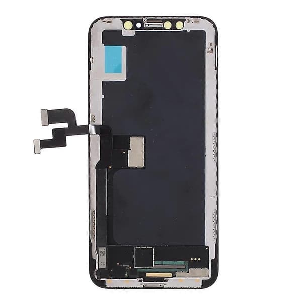 Til iPhone X LCD-skærm og Digitizer-samlingsdel (TFT-udførelse, uden logo)