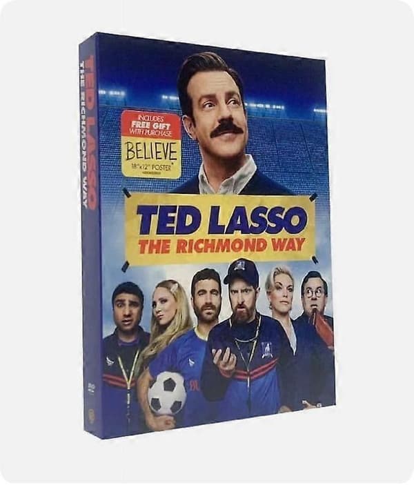 Ted Lasso The Richmond Way - 7 Discar engelsk version DVD Boxset Ny Box Set