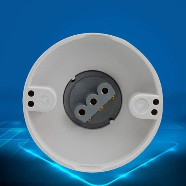 E27 fatning, E27 fatningsadapter til loftspendel, Edison skruefatning E27 (lige fatning)