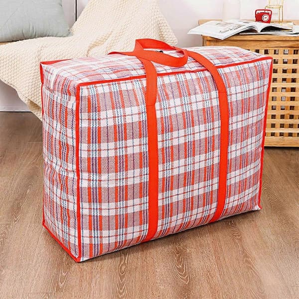 70*70*30cm stor förvaringsväska med slitstark dragkedja (set om 1)