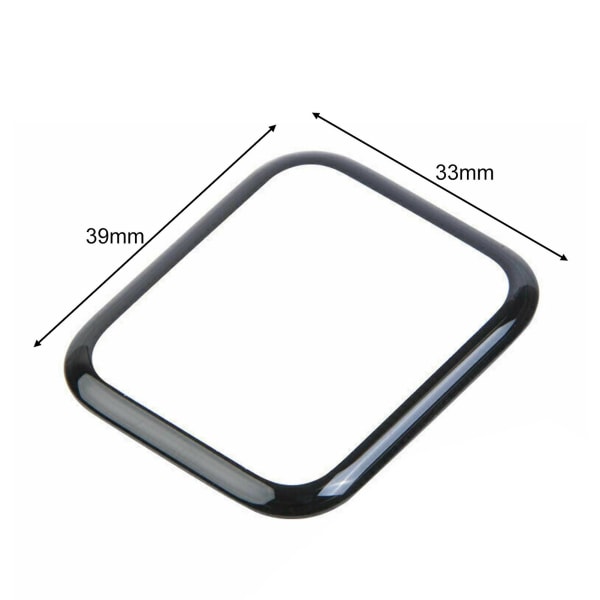 Reparationssats för byte av främre glaslins Kompatibel Apple Watch 2/3/4/5/6-serien