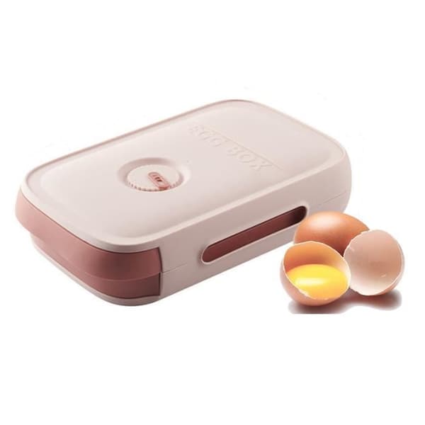 Ägglåda - Ospecificerad modell - PP-plast - Rosa - 32x21x7.8 cm