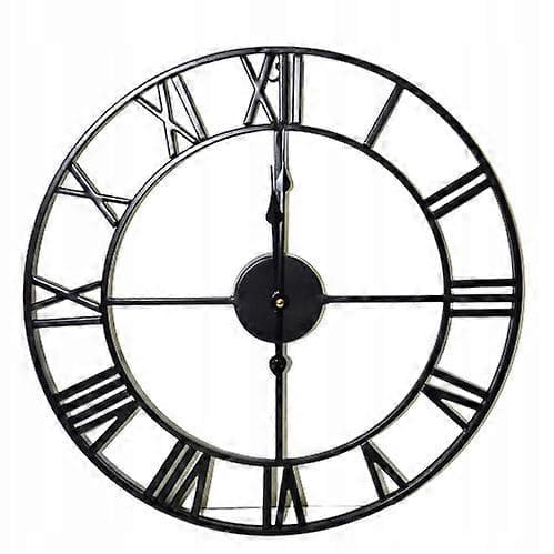 Väggklocka Asato Svart 80cm black