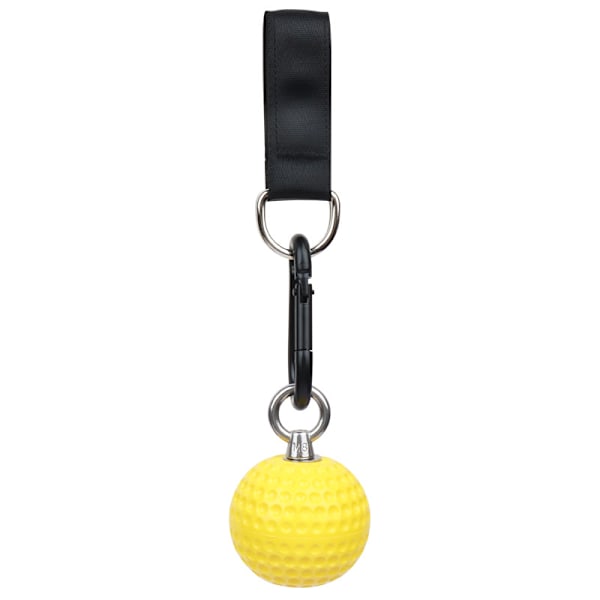 Pull Up Power Ball Hold Greb med Stropper - Anti-Slip (1 Sæt, Gul)