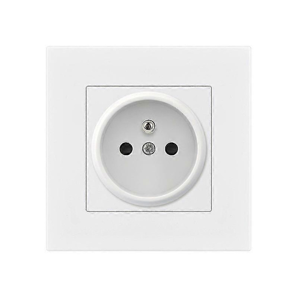 [KK] Double socket, wall socket with double USB 5v/2100ma, flush-mounted socket with 2 USB ports, practical and convenient