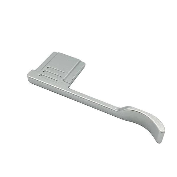 Tumgrepp Digital Kameramontering Tumgrepp Skydd Hot Shoe för X-M5 XM5 Silver