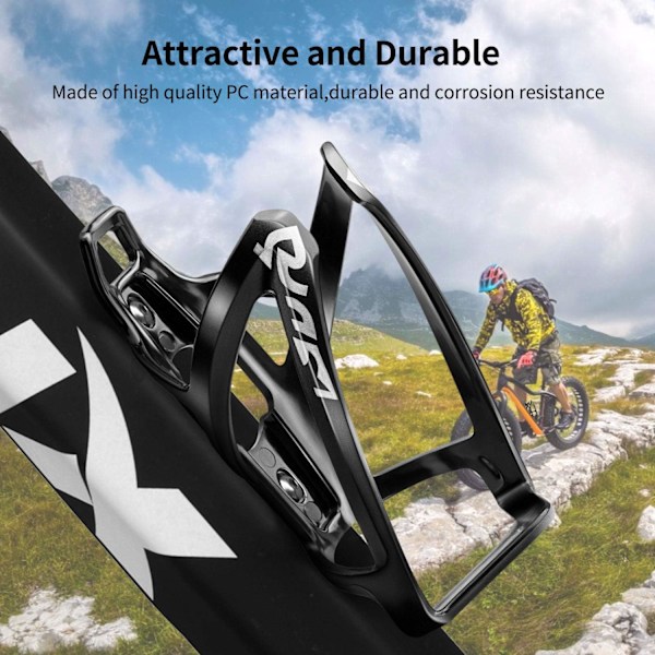 Cykelflaskeholder, Vandflaskeholder, MTB/Vejcykel flaske Ca.