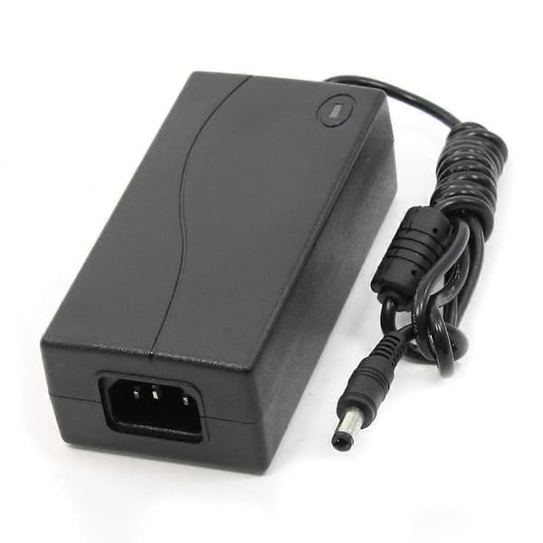Input AC 100-240V 50/60Hz Output DC 12V 4A Strømadapter Black
