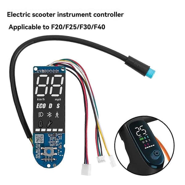 Elscooter Display Moderkort Instrumentkåpa Set