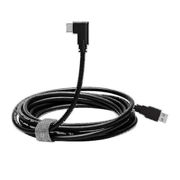 Quest Link Kabel 16ft/5m Oculus Quest Link Kabel Høj Hastighed Dataoverførsel & Hurtig Opladning Usb C Kabel A to C 3m Black