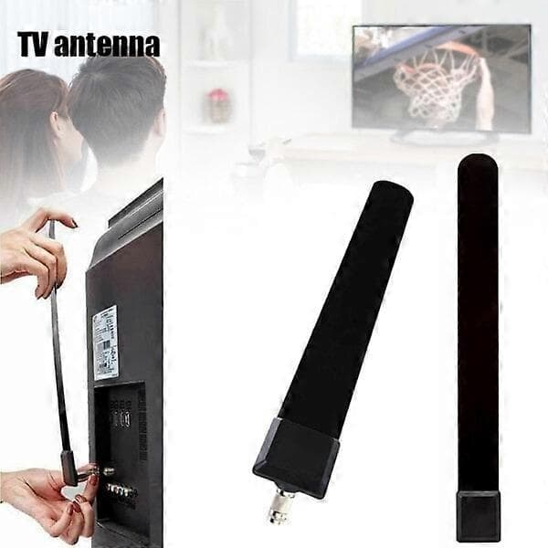 Sort HDTV gratis indendørs digital antenne, satellitkabel.