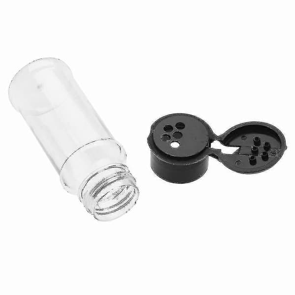 [KK]12-pack Plastic Spice Jars with Lids, 100 ml Spice Storage Container Bottle Spice Pepper