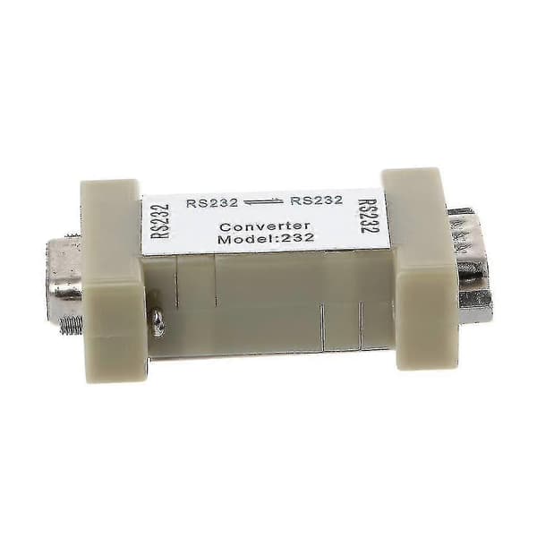Portdriven RS232 till RS232 Seriell Port Optisk Elektrisk Isolator Skydda PC RS232