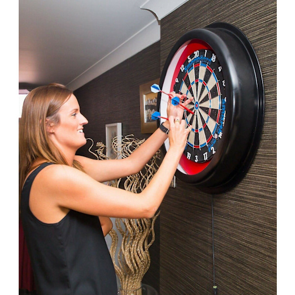 Darttavla Smartboard Bluetooth LE Högkvalitativ Traditionell Bristle Darttavla