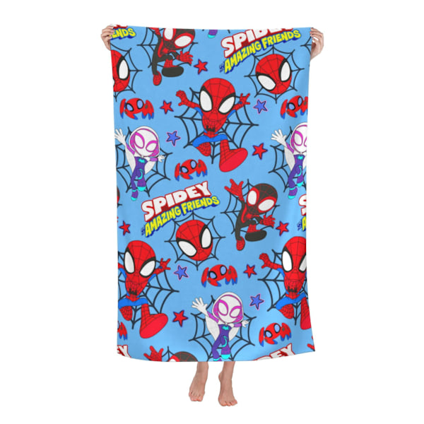 Spider Man Strandhanddukar Snabbtorkande Mikrofiber Mjuk och Absorberande Badhandduk Utomhus Rese Stor Strandhandduk för Vuxna Barn 130x80cm 52x32in