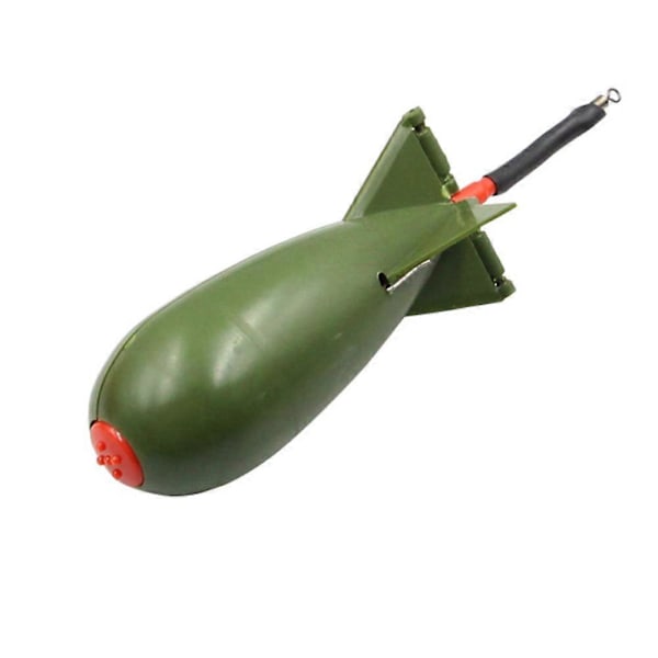 S/M/L Spomb Spod Bomb Bete Raket Bete NYTT Karpfiske Spomb Fiskemata NYTT L WHITE