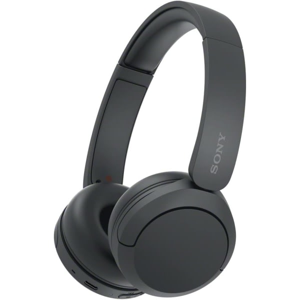 Sony WH-CH520 trådlösa hörlurar Bluetooth On-Ear Headset med mikrofon Svart Black
