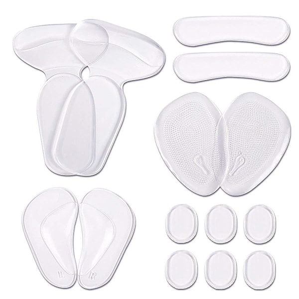 14 high heel pads, heel liner, anti-slip, ladies