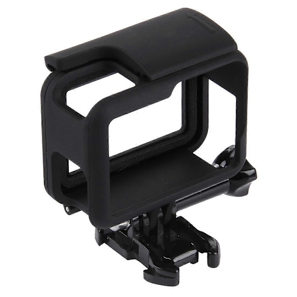 PULUZ ABS Plasthölje Skalram Fäste Skyddsfodral Bur med Sockel och Lång Skruv för GoPro HERO /7 Black /6 /5 Style 1