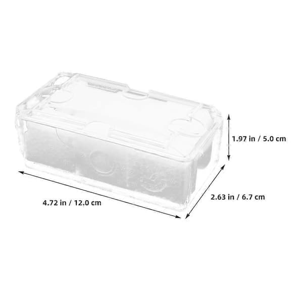 Herrklocklåda med transparent display och skyddande skum 2 set ingår