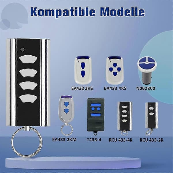Fjernkontroll for Normstahl Entrematic RCU 433-4K