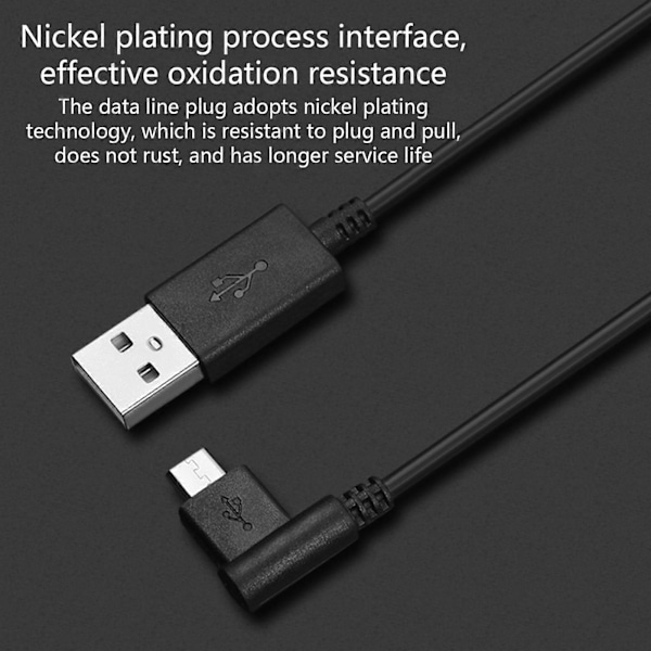 USB-strømkabel til Wacom digitalt tegnetablet opladerkabel til CTL471 CTH680 CTL472 CTL4100 CTL6100 CTL490 CTL480