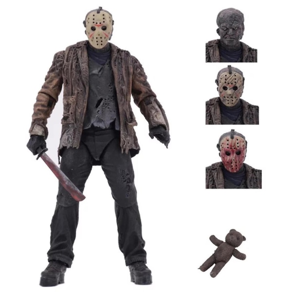 N E C A Freddy Vs Jason: Ultimate Jason 7-tums actionfigur