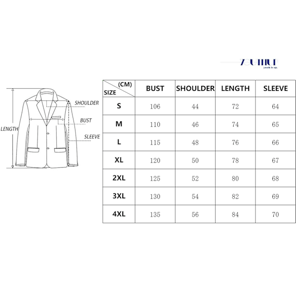 YOUTHUP Formell dress for men, dobbeltspent, ensfarget, dobbeltspent retro bryllupssceneantrekk White L
