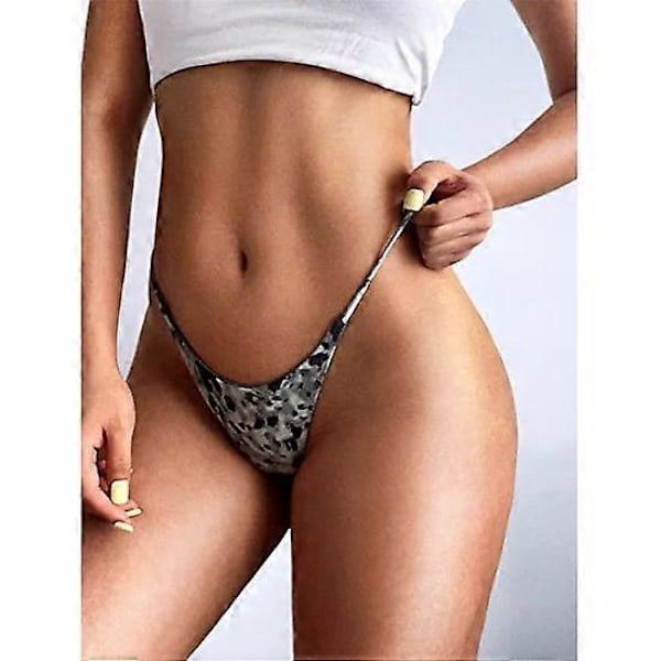 Naisten stringit G-string bikini alushousut matalalla vyötäröllä 4 Pcs