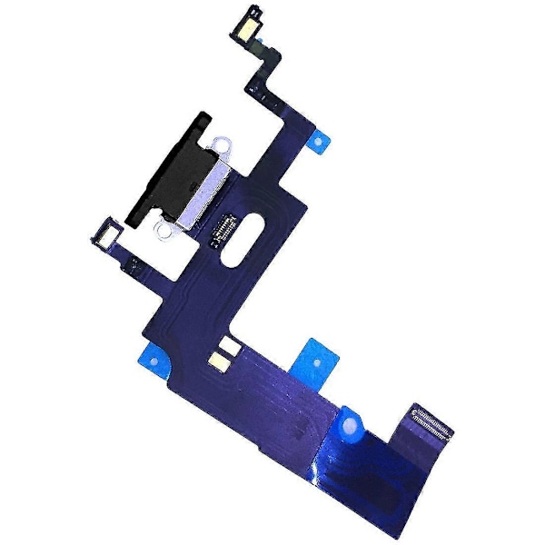 Laddport Flexkabel för iPhone XR Black