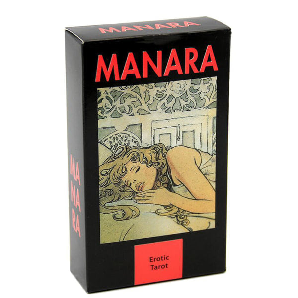 IC New Tarot Of Manara Engelsk Versjon Orakel Spådom Skjebne Spill