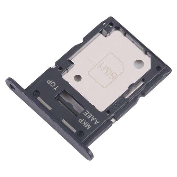 For Samsung Galaxy A15 4G SM-A155F KOMPATIBEL SIM-kortskuff + SIM / Micro SD-kortskuff Black