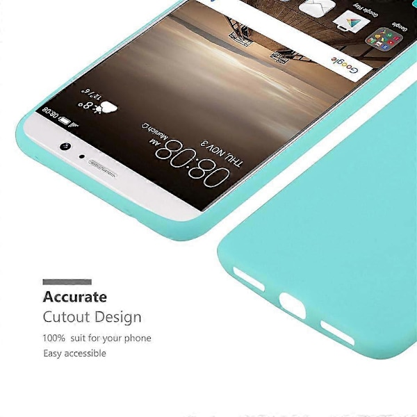 Hülle MATE 9 Beskyttelsescover TPU CANDY BLUE MATE 9
