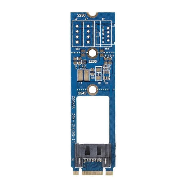 M.2 NGFF til 7-benet NGFF til SATA M.2 til SATA-konverteradapter