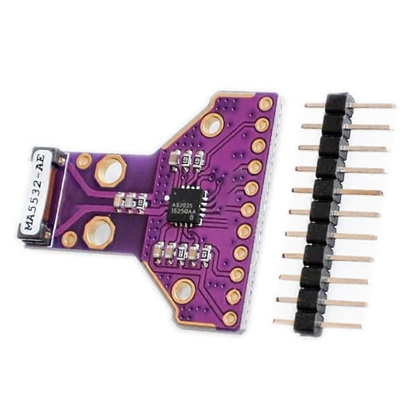 AS3935 Lynsensor til lynregistrering Stormafstandsmaaling Elektronisk Komponent Purple