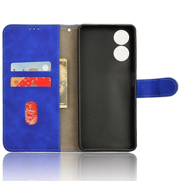 Læderetui til TCL 40 Nxtpaper 4G, hudvenligt PU-læder telefoncover med pung og stativ Multicolor Style B