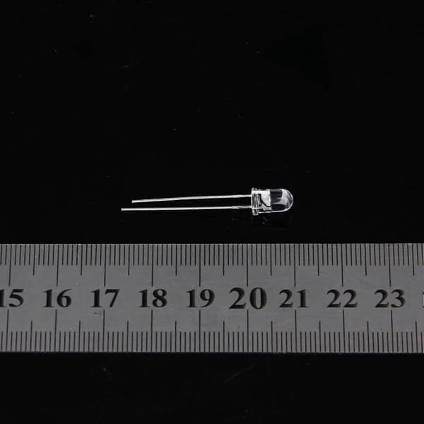 40 stk. 5 mm IR LED infrarød lysdiode.