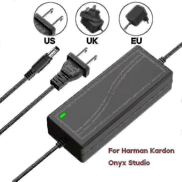 Strømadapter for Harman Onyx Studio 1 2 3 4 5 6 7 trådløs høyttaler