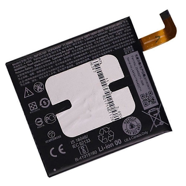 For HTC U11 3.85V 3000 mAh Oppladbart Li-ion Batteri Erstatningsdel (Kode: B2PZC100)