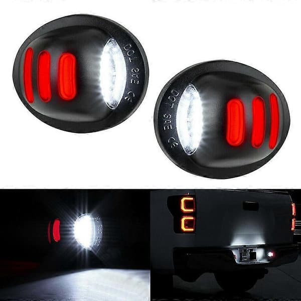 Biltilbehør Nummerpladelys Base LED-nummerpladelys til F250 1999-2016