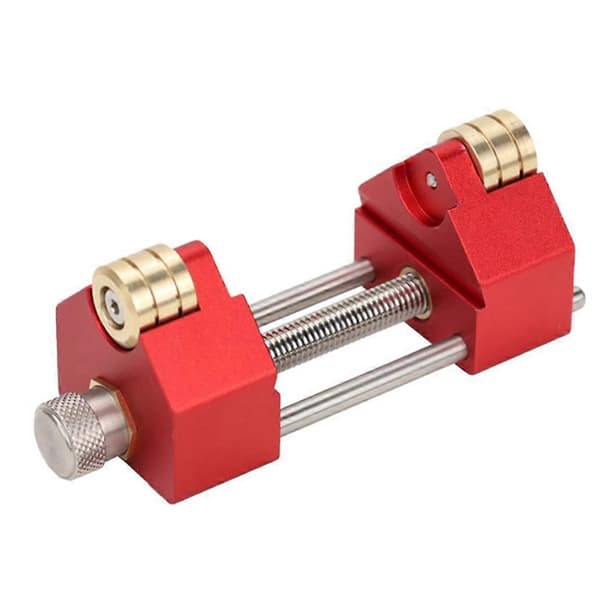 Slipesystem Honingsguide Slipeholder Vinkelfeste Vinkelmåler for Trebearbeidingsmeisel Red silver
